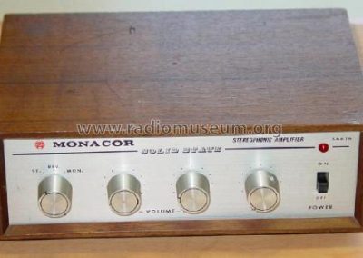 1965 Monacor Stereophonic Amplifier SA-616 - IMG_1371